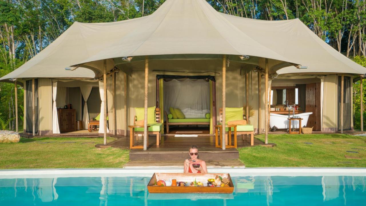 9 Hornbills Tented Camp (Adults Only) Ko Yao Noi Bagian luar foto