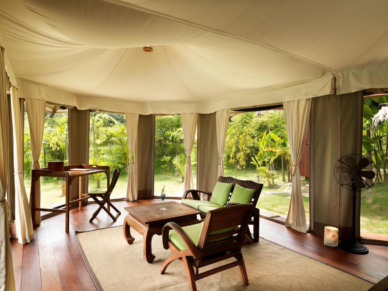 9 Hornbills Tented Camp (Adults Only) Ko Yao Noi Bagian luar foto